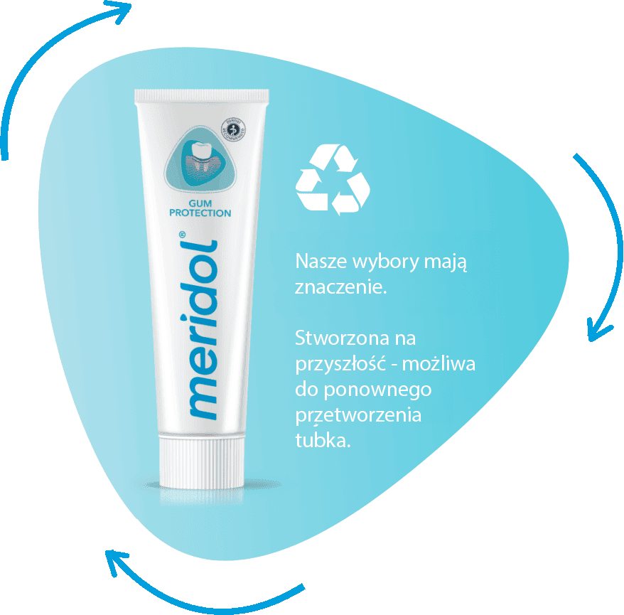 Nasze wybory mają znaczenie. Stworzona na przyszłość - możliwa do ponownego przetworzenia tubka.